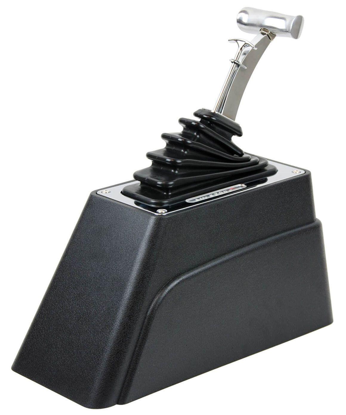 B&M Ratchet Shifter, MegaShifter for Light Truck, Universal 3 & 4-speed Compatible (BM80680)