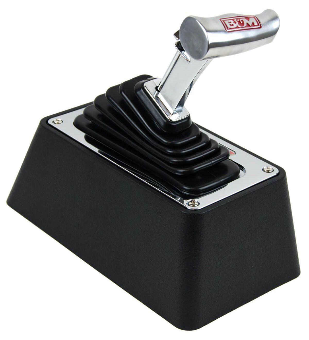 B&M Ratchet Shifter, MegaShifter RHD, Universal 3 & 4-speed compatible (BM80685) BM80685