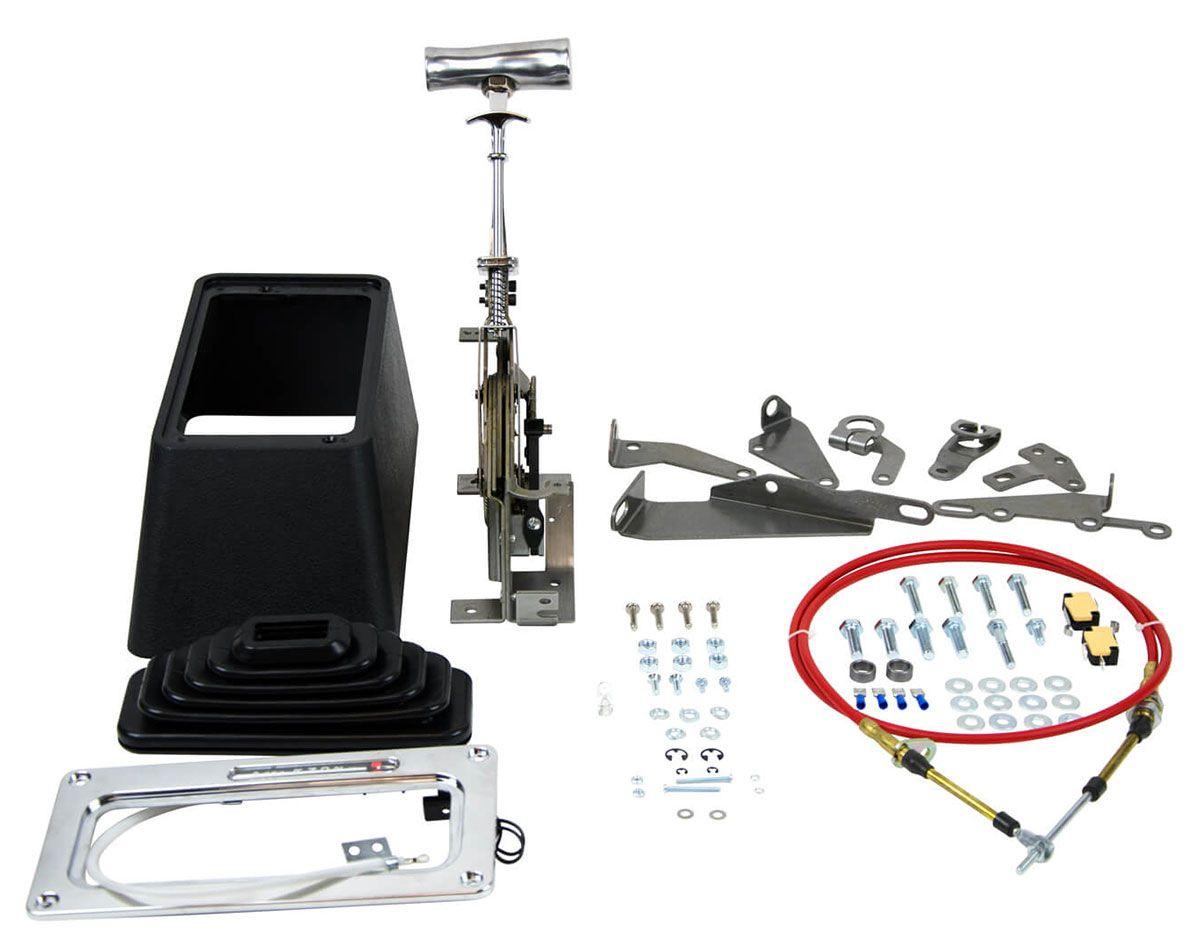 B&M Ratchet Shifter, MegaShifter RHD, Universal 3 & 4-speed compatible (BM80685)