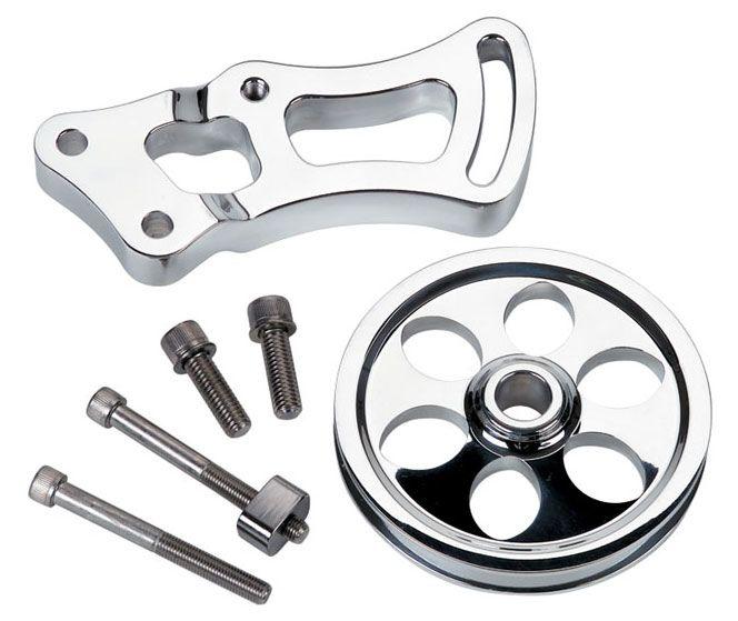 Billet Specialties Power Steering Pulley & Bracket (BS12220) BS12220