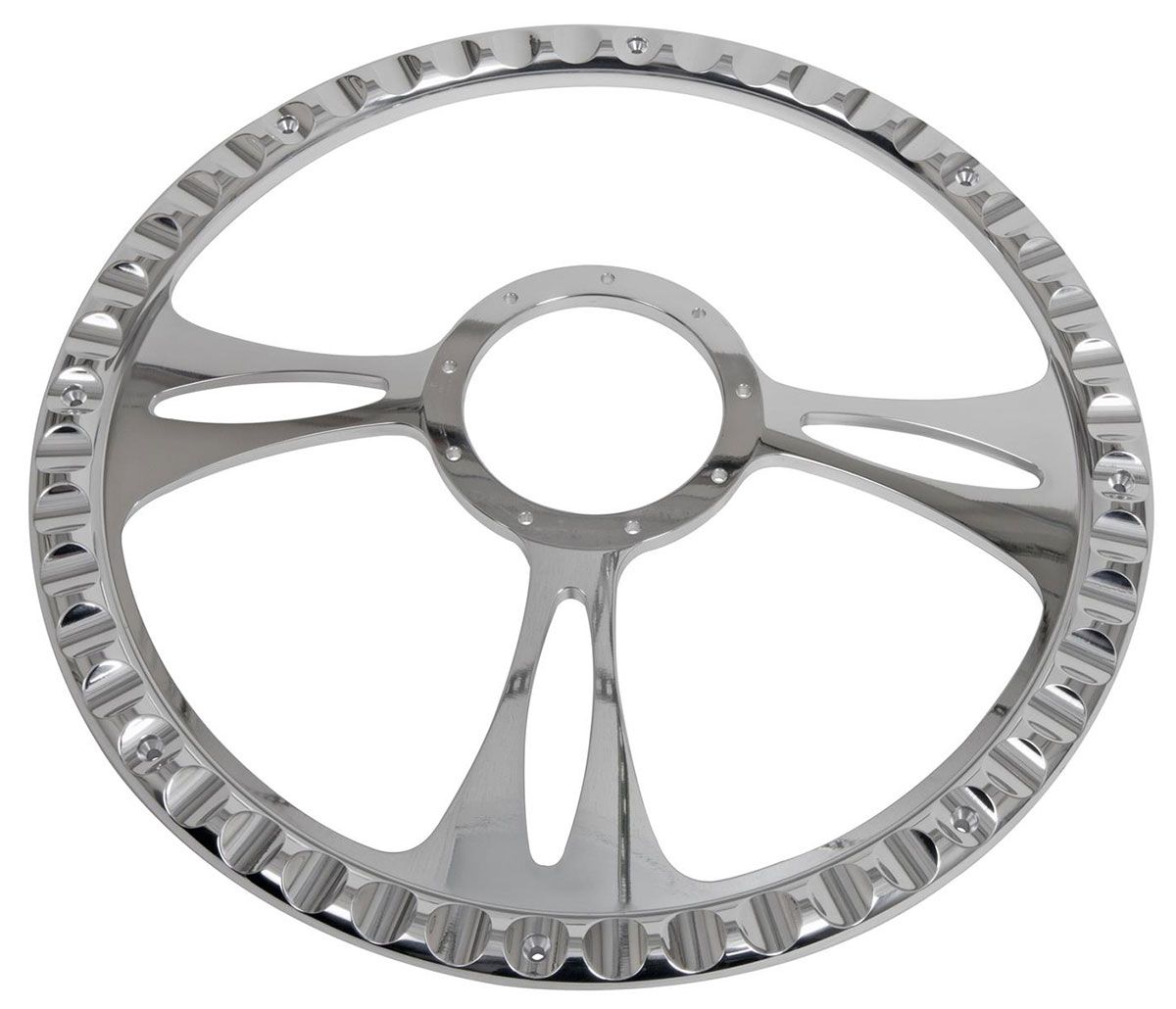 Billet Specialties Fast Lane 15.5" Steering Wheel 12" Wrap (BS34175)