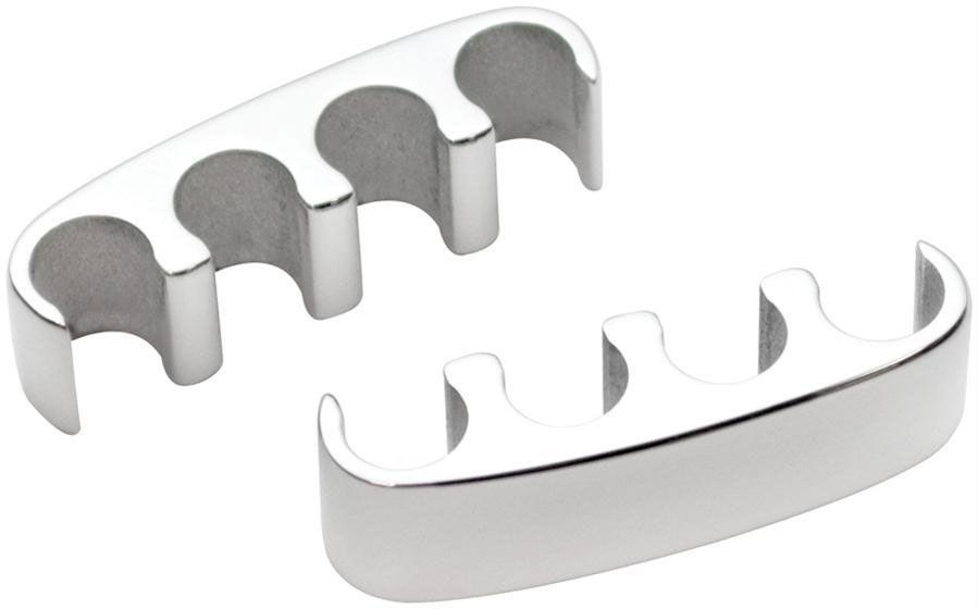Billet Specialties Ignition Lead Floating Separators - Polished (BS69601) BS69601