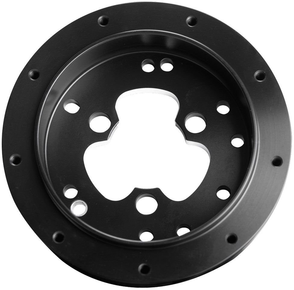 Billet Specialties Racing Quick Release Steering Wheel Adapter (BSBLK31030)