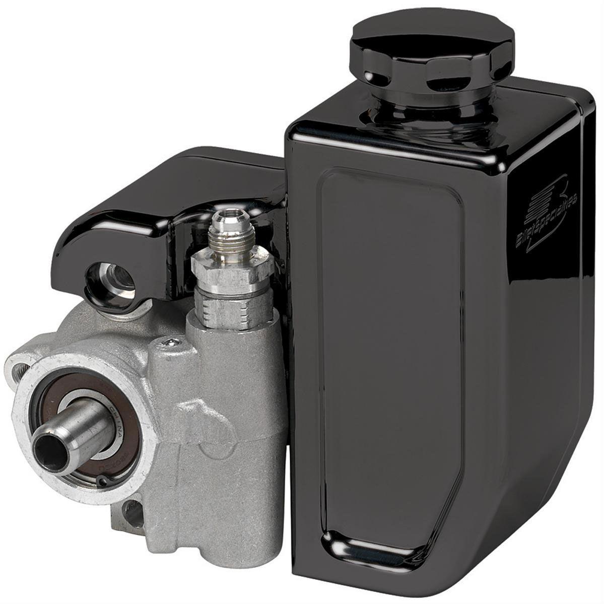 Billet Specialties Power Steer Reservoir - Black (BSBLK77930) BSBLK77930