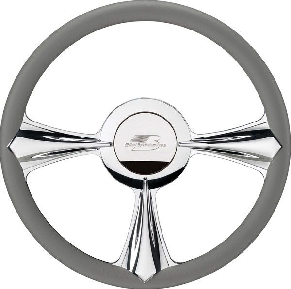 Billet Specialties Profile Series 14" Billet "Stiletto" Steering Wheel (BSP30092)