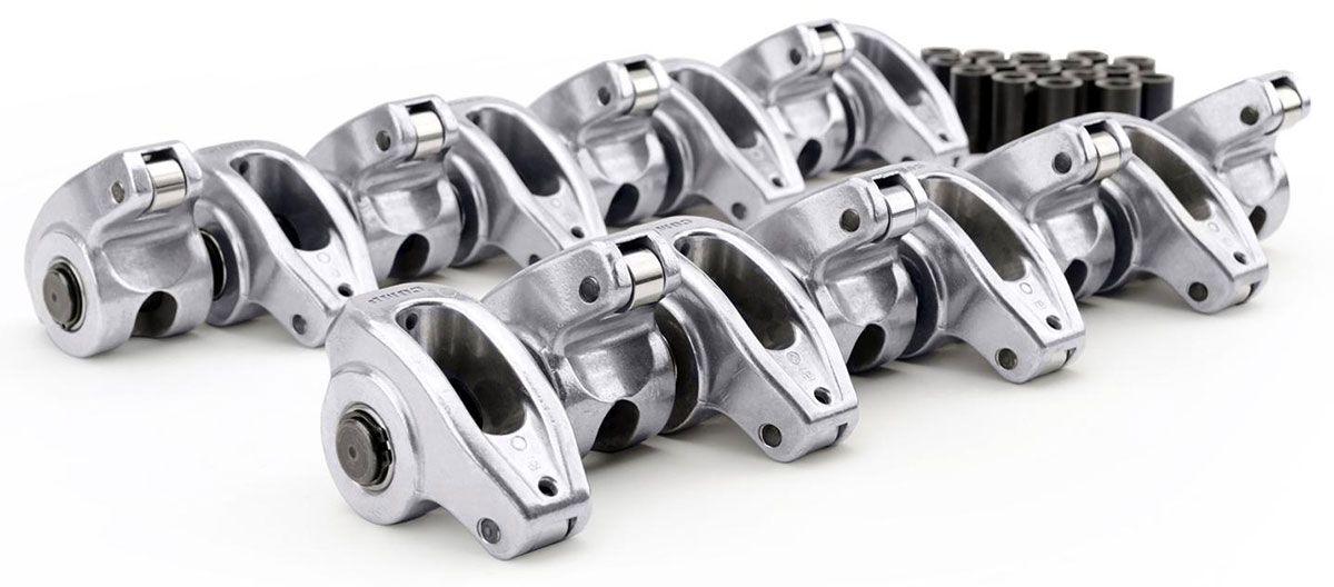 COMP High Energy Die Cast Aluminium Roller Rocker Arms 3/8" Stud Dia, 1.5 Ratio (CO17001-16) CO17001-16