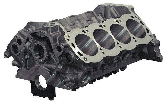 Dart Ford Windsor Iron Eagle Engine Block, 4.125" Bore, 351C Mains, 9.500" Deck (DA31395235)