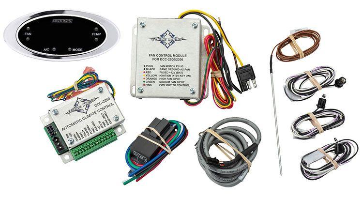 Dakota Digital Elliptical Digital Climate Control for Vintage Air Gen II (DAKDCC-2300)