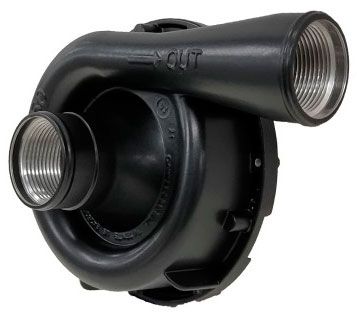 DC Aluminium Electric Water Pump, 162 Litres/Min, Black (DC8165)