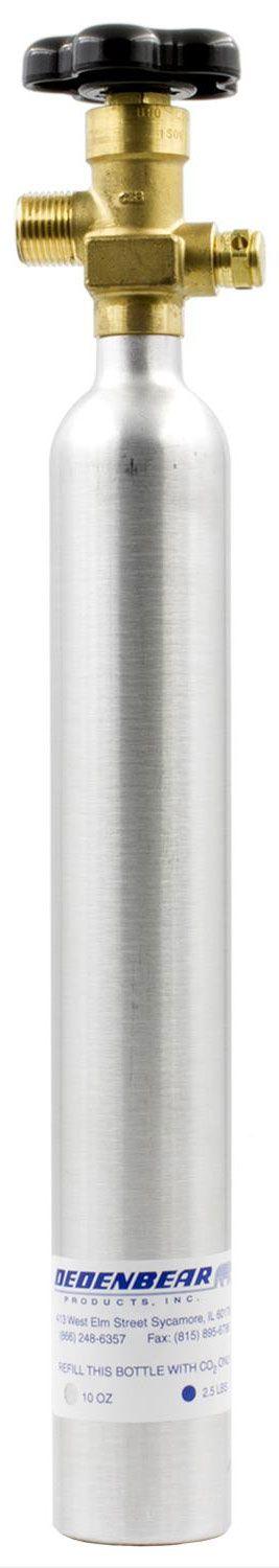 Dedenbear CO2 Bottle With Valve (DE-AB10V) DE-AB10V