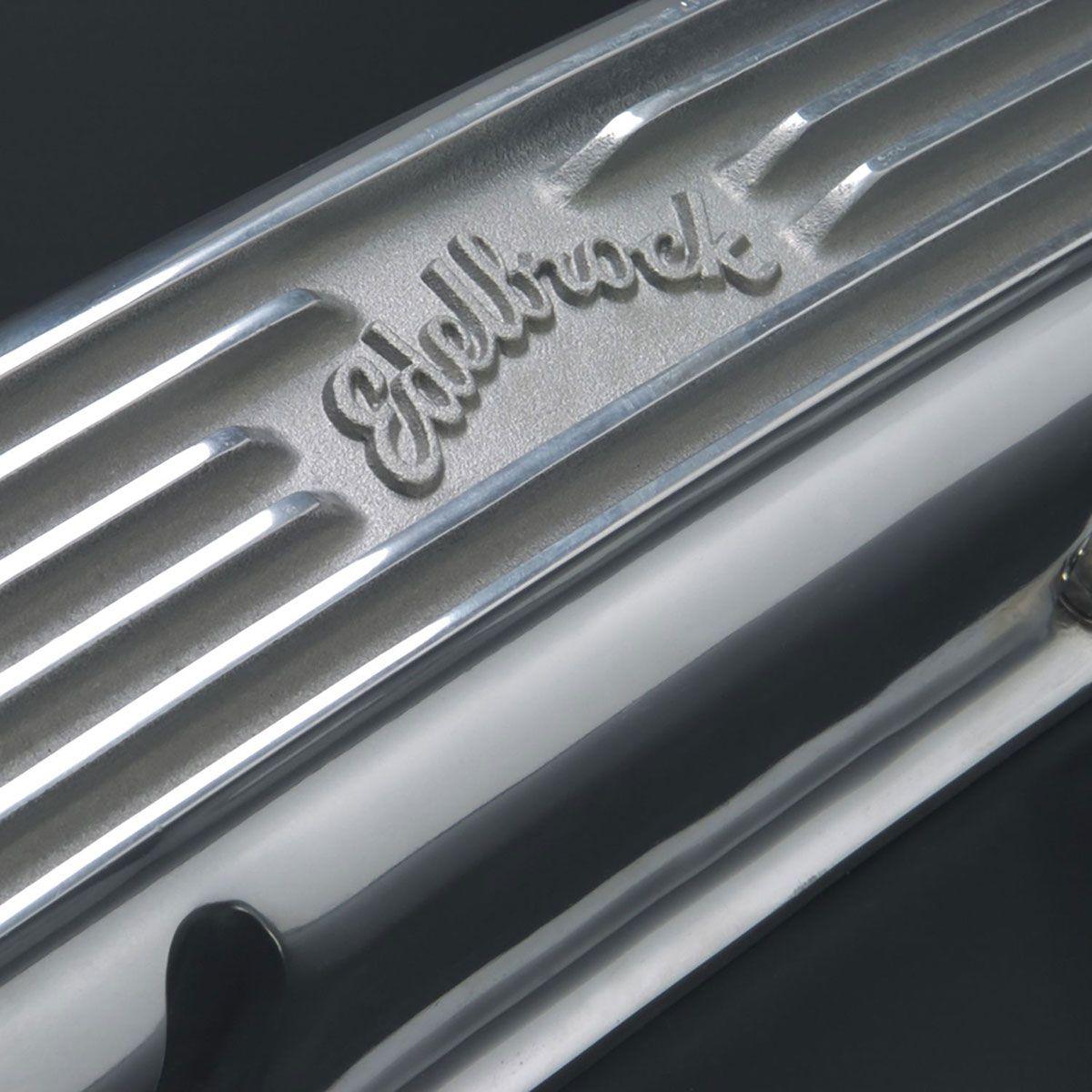 Edelbrock Classic Aluminium Series Valve Covers - Polished Finish (ED4145)