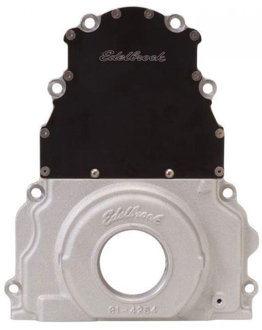 Edelbrock Two-Piece Aluminium Timing Cover (ED4255) ED4255