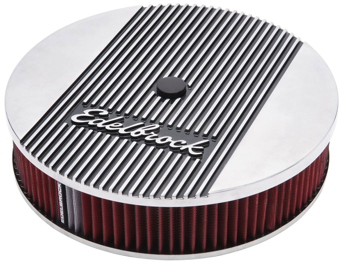 Edelbrock Elite 2 Series Round Air Cleaner - Polished (ED4266) ED4266