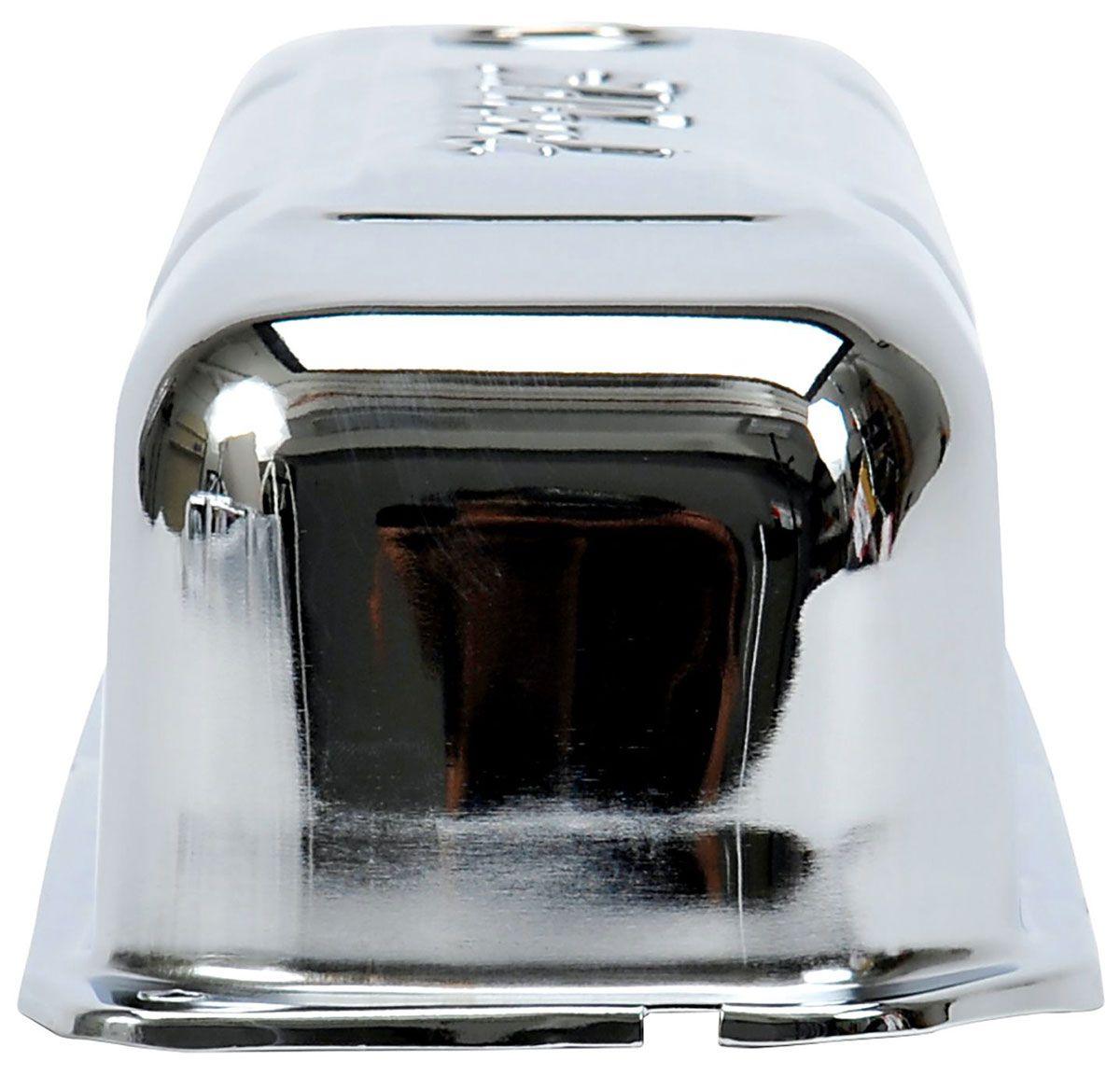 Edelbrock CHROME VALVE COVERS, 383-440 W/LOGO, CHRYSLER EDELBROCK - 4491 (ED4491)