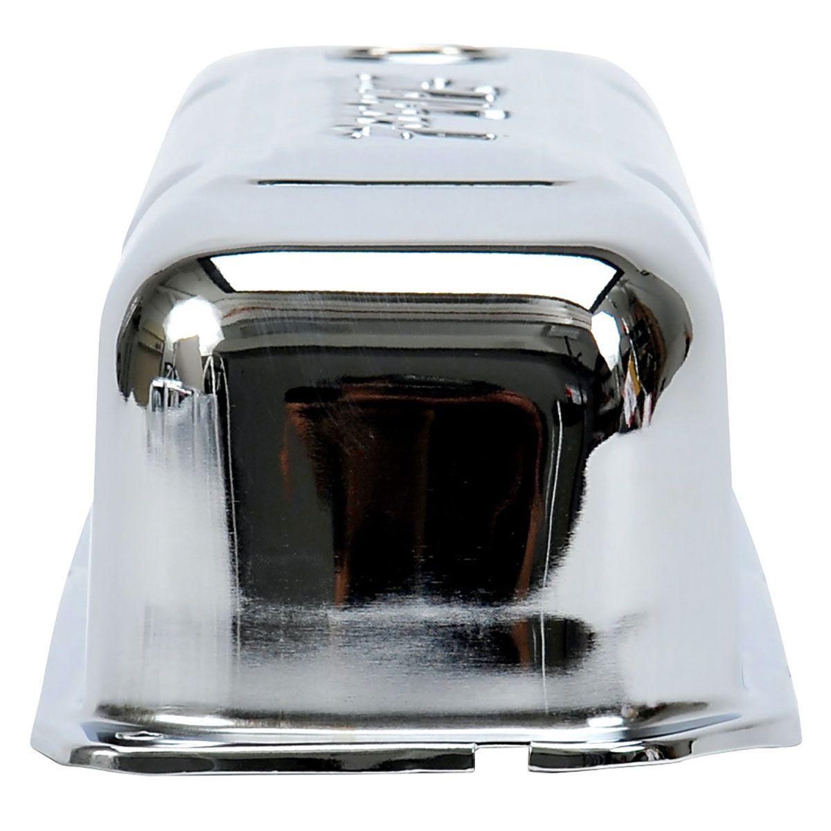 Edelbrock CHROME VALVE COVERS, 383-440 W/LOGO, CHRYSLER EDELBROCK - 4491 (ED4491)