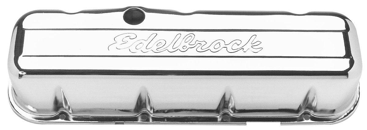 Edelbrock Signature Series Chrome Valve Covers (ED4680) ED4680