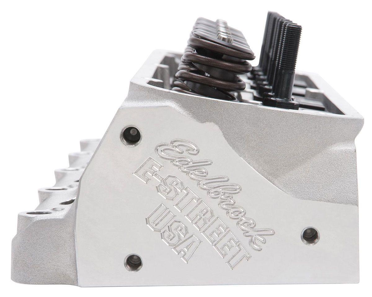 Edelbrock SB FORD 289 302 351W E-STREET HEADS 60CC COMPLETE HYD F/T 1.90 INT SBF EDELBROCK - 5023 (ED5023)