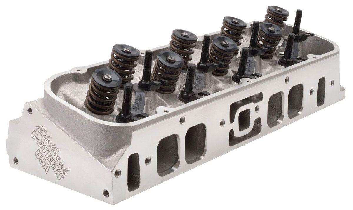 Edelbrock BB CHEV E-STREET HEAD 110CC 290CC OVAL PORT COMPLETE EACH BBC EDELBROCK - 50459 (ED50459)