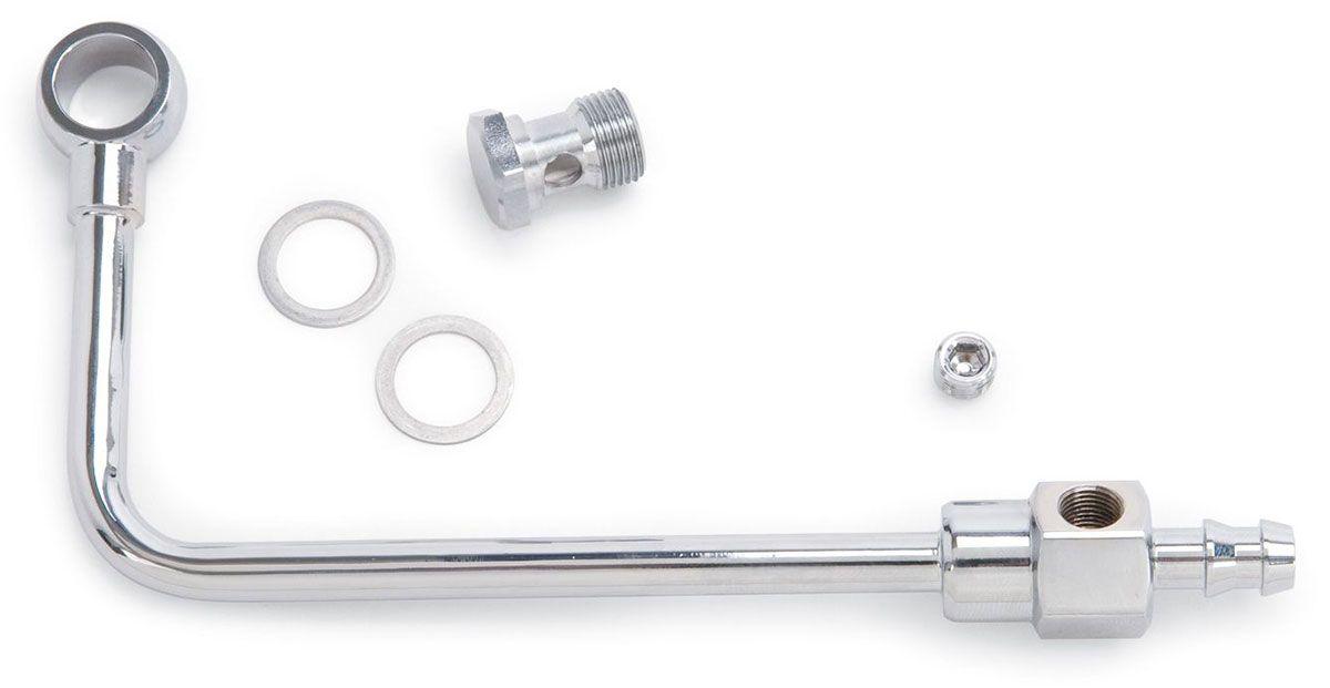 Edelbrock Steel Fuel Line - Chrome (ED8126) ED8126