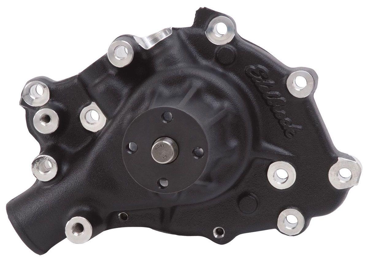 Edelbrock Victor Series Aluminium Water Pump - Black (ED88413) ED88413