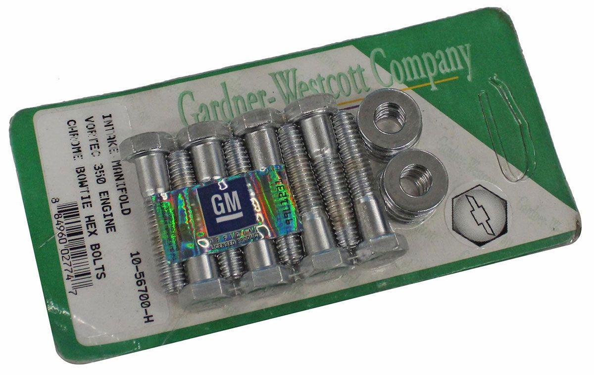 Gardener Chrome Hex Intake Manifold Bolt Set (GW10-56700-H) GW10-56700-H