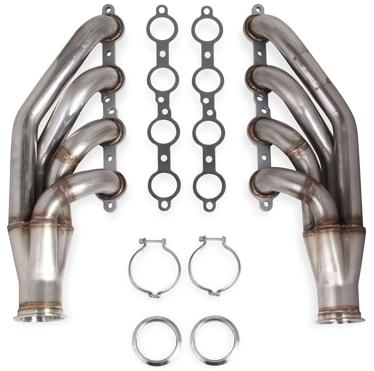 Flowtech Stainless Steel 1-3/4" Primary Turbo Headers, Natural Finish (HO-FL11535FLT) HO-FL11535FLT