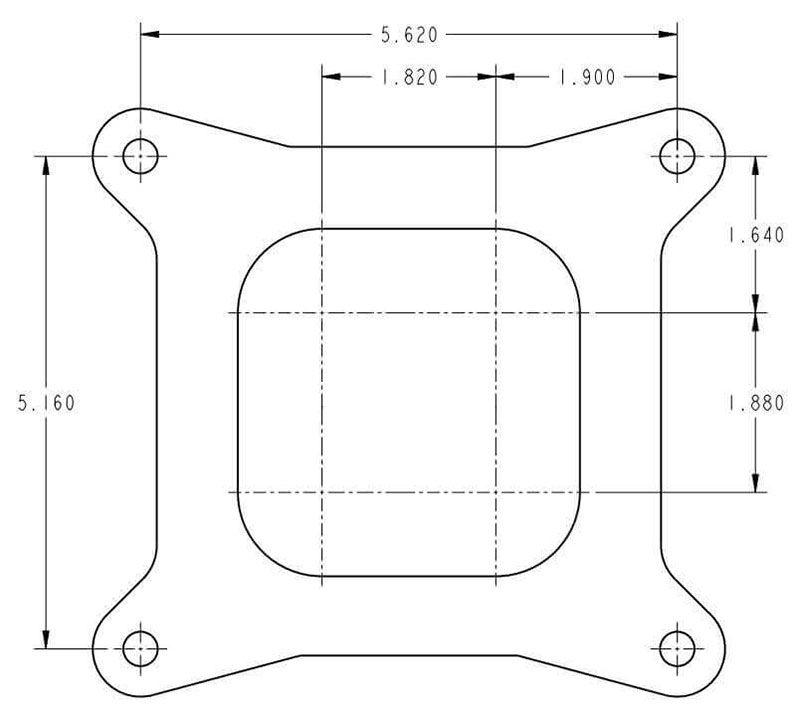 Holley 950 CFM 4-Barrel Carburettor (HO0-80577S)