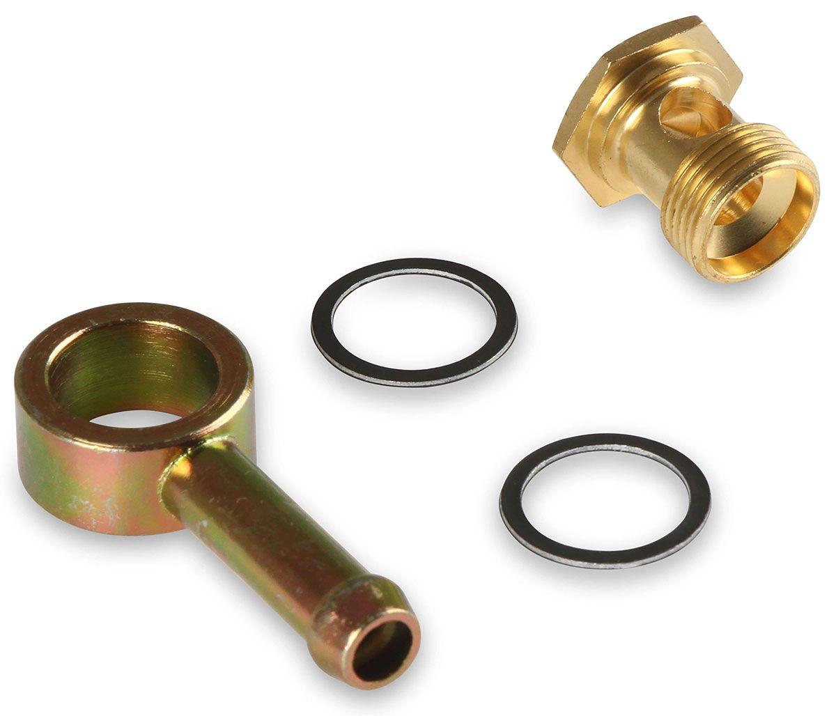 Holley Swivel Hose Fitting 5/16":; Thread 9/16-24 (HO26-25)