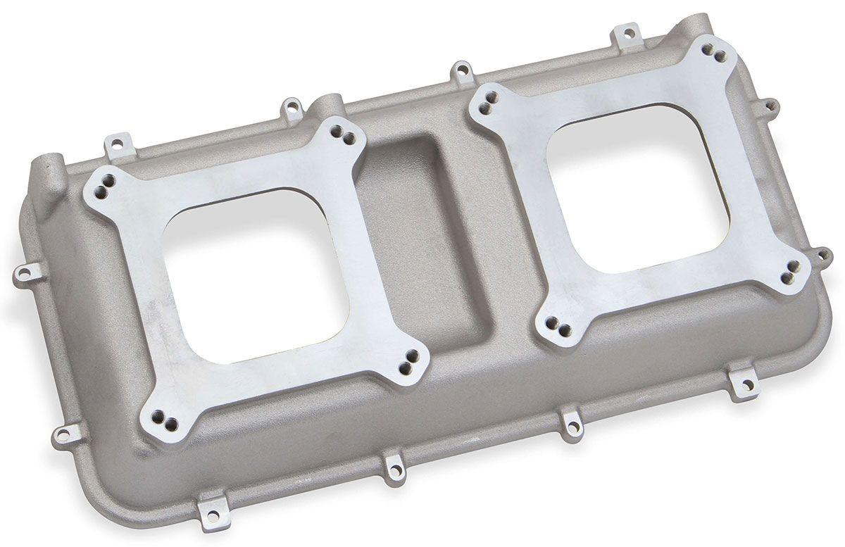 Holley Hi-Ram Intake Plenum Top Only - Natural Finish (HO300-207) HO300-207
