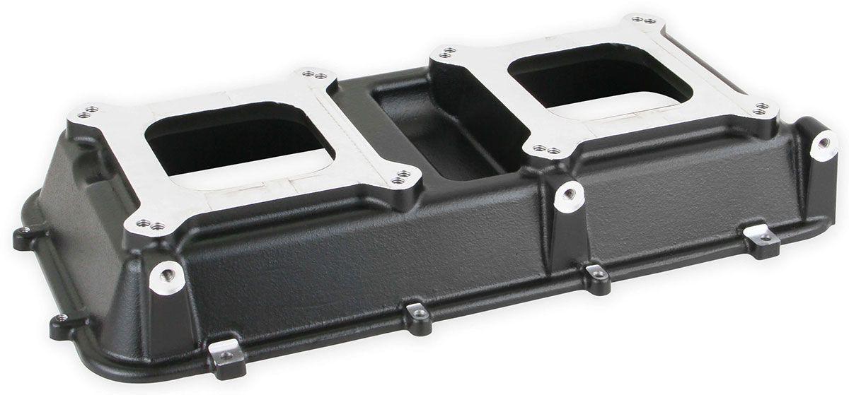 Holley Hi-Ram Intake Plenum Top Only - Black (HO300-207BK) HO300-207BK