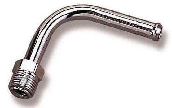 Holley Chrome Universal 90° Fuel Line Fitting (HO34-22) HO34-22