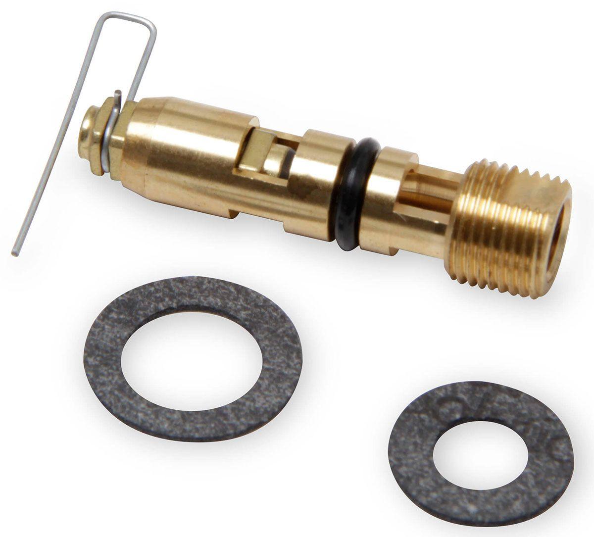Holley Adjustable Inlet Needle & Seat - Viton (HO6-508) HO6-508