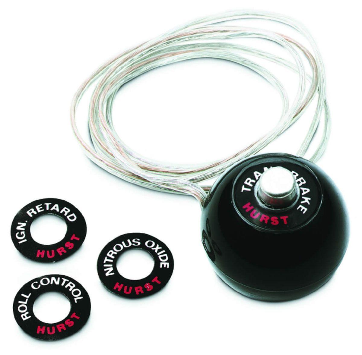 Hurst Shift Knob, Round, Plastic, Black, Automatic, Manual Transmission, Each (HU1630050) HU1630050