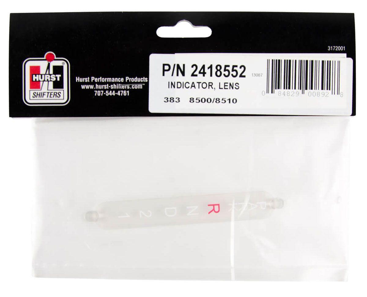 Hurst Shifter Indicator Window, ProMatic 2, Each (HU2418552)