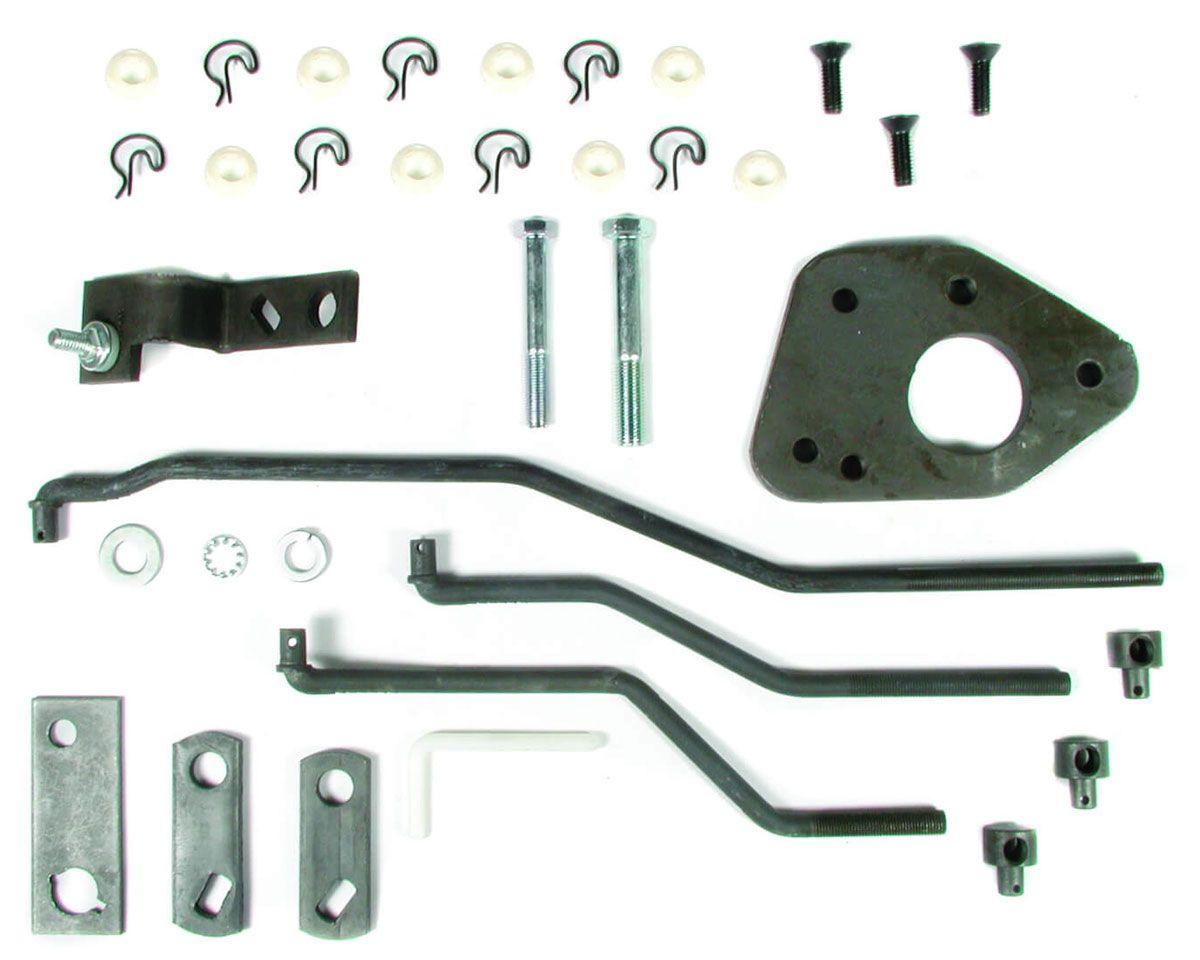 Hurst Shifter Installation Kit, Competition Plus, Top Loader, 433, For Ford, For Mercury, Kit (HU3737638) HU3737638