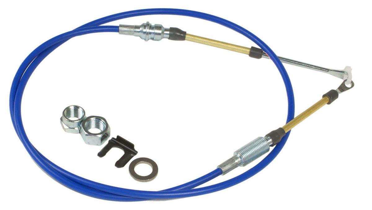 Hurst Shifter Cable, 5 ft. Length, Morse Style, Eyelet/Eyelet Ends, Gray, Each (HU5000029)