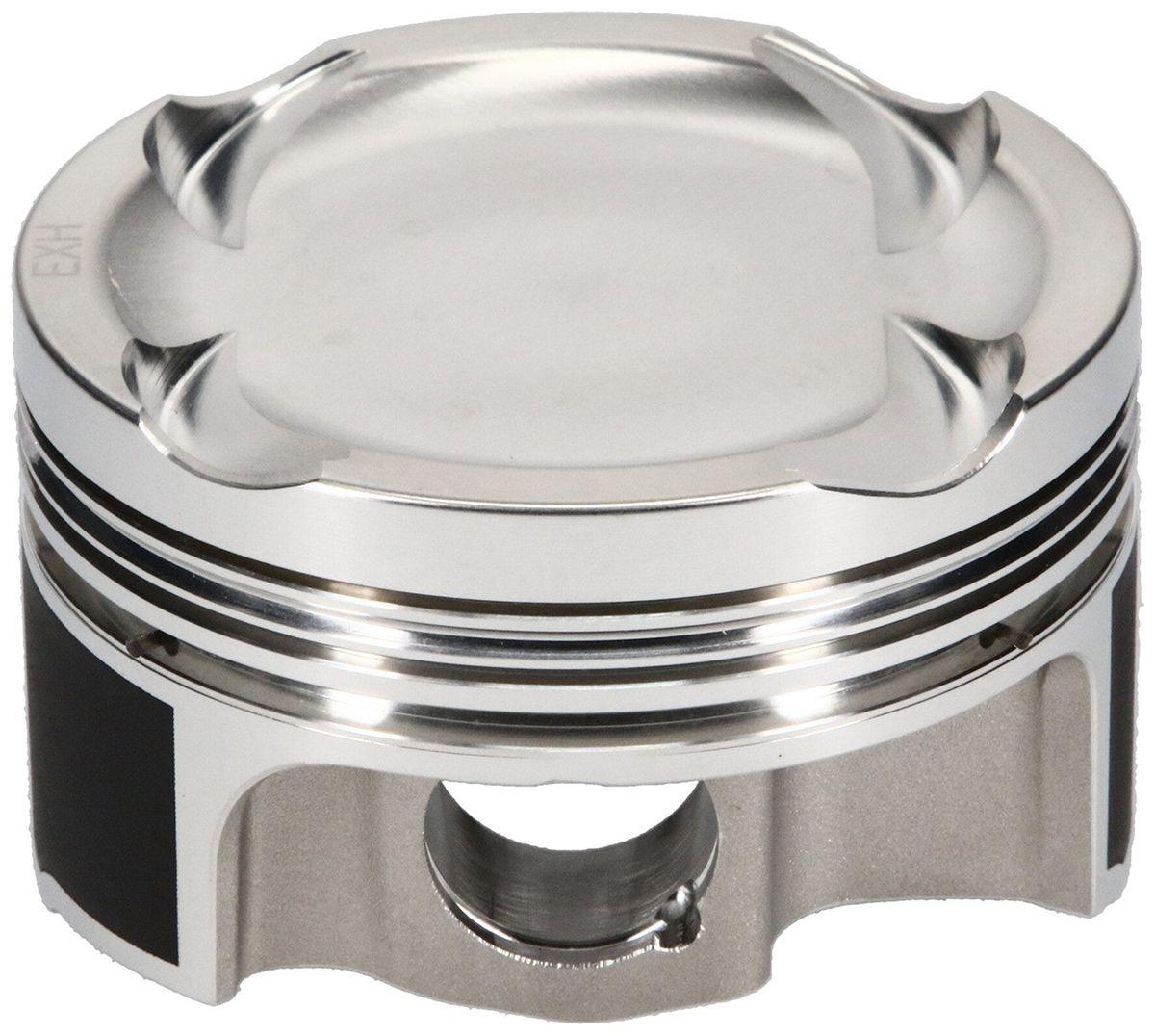 JE Forged Piston & Ring Kit, 85.5mm Bore (-22cc Dish) (J297048) J297048