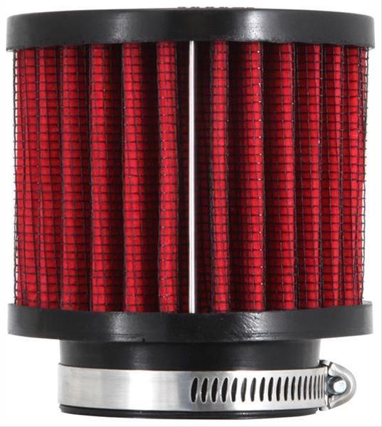 K&N Clamp-On Vent Filter 3 OD x 2-1/2 H (KN62-1470)