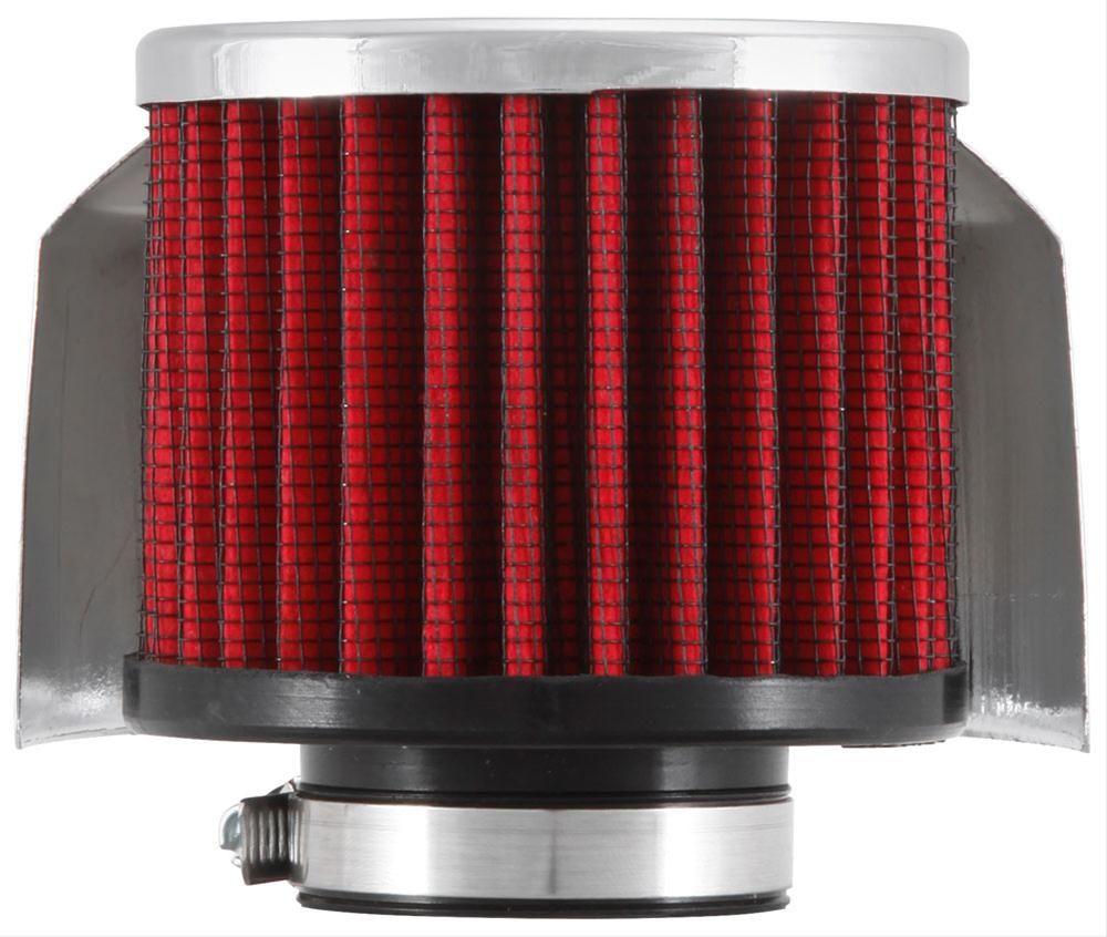 K&N Clamp-On Vent Filter 3 OD x 2-1/2 H (KN62-1513)