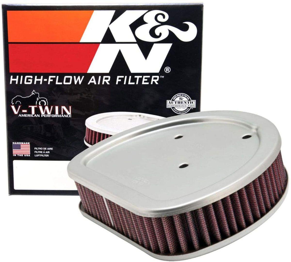 K&N Replacement Motorcycle Air Filter (KNHD-1396) KNHD-1396
