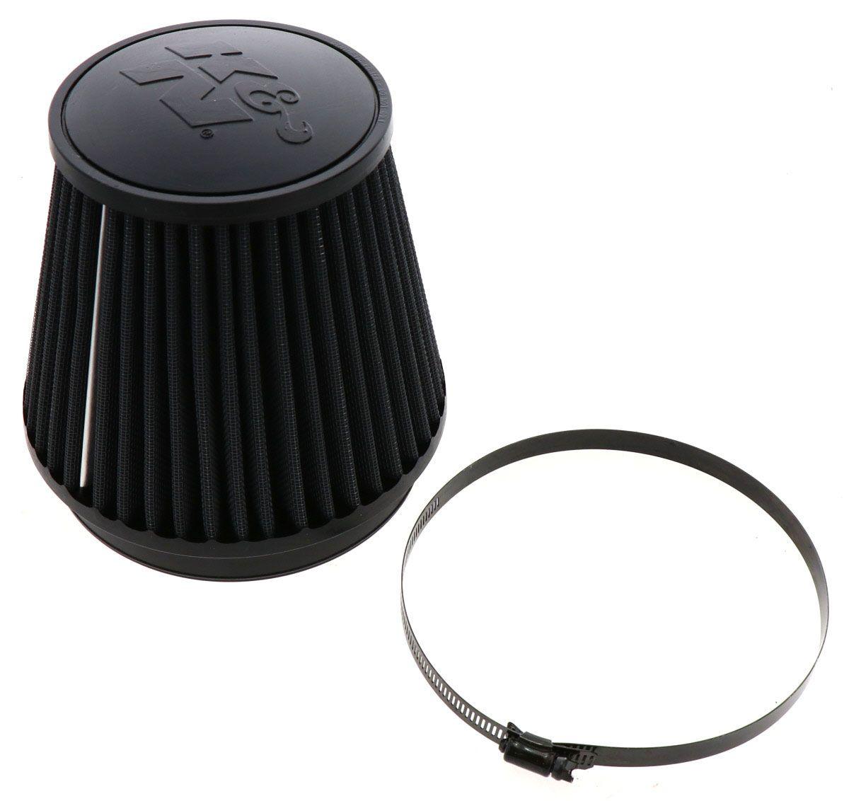 K&N Black Universal Round Tapered Clamp On Filter Fits 6" (152mm) (KNRU-3102HBK) KNRU-3102HBK