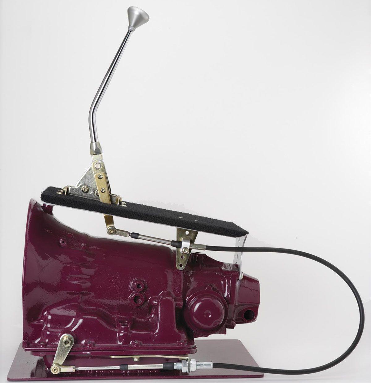 Lokar 12" Cable Operated Automatic Gear Stick with Mushroom Gear Knob (LK-COS6350CM) LK-COS6350CM