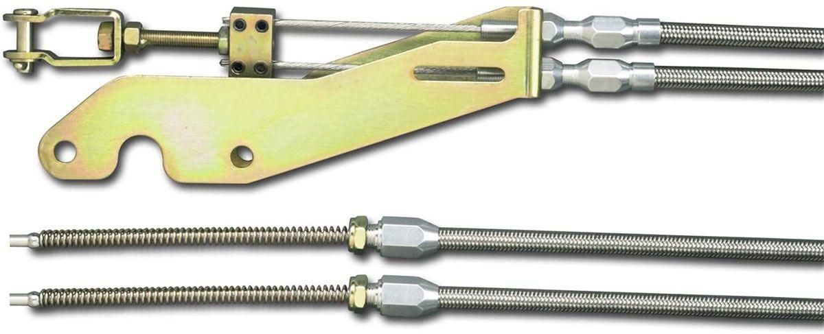 Lokar Universal Transmission mount Brake Cables (LK-EC-80THT) LK-EC-80THT