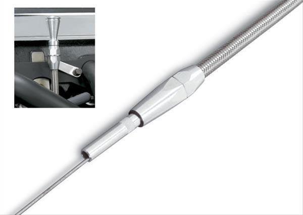 Lokar Braided Stainless Steel Flexible Engine Dipstick (LK-ED-5024) LK-ED-5024
