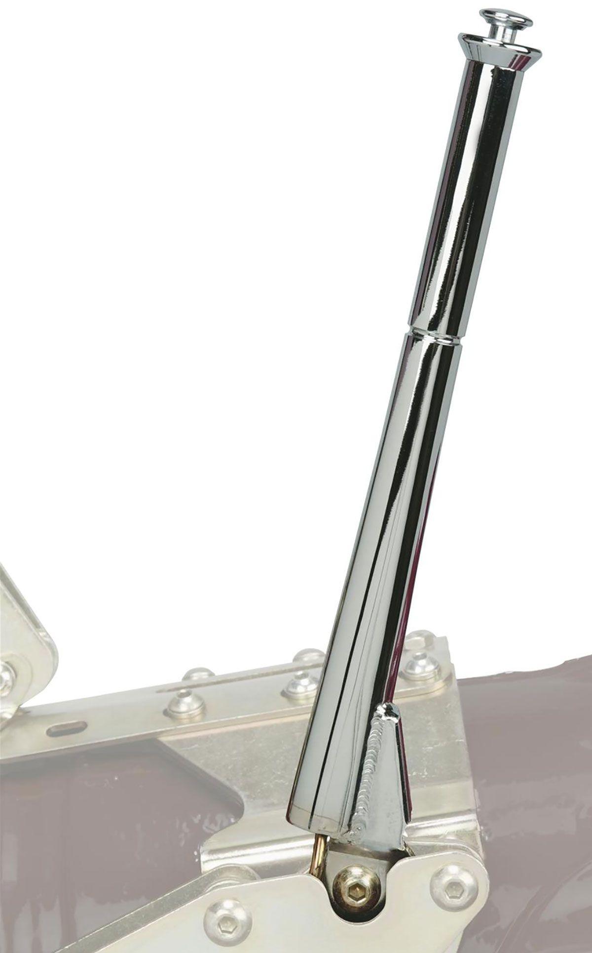 Lokar 11" Transmission mount Hand Brake - Chromed (LK-EHB-7011) LK-EHB-7011