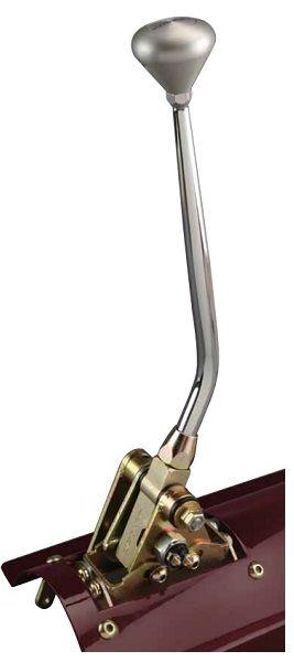 Lokar 12" Floor Mount Automatic Gear Stick with Lokar Tapered Gear Knob (LK-FMS6350CL) LK-FMS6350CL