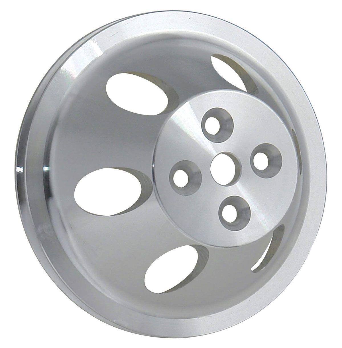 MRG Mr Gasket Billet Style Aluminium Water Pump Pulley - Single Groove (MG5310) MG5310