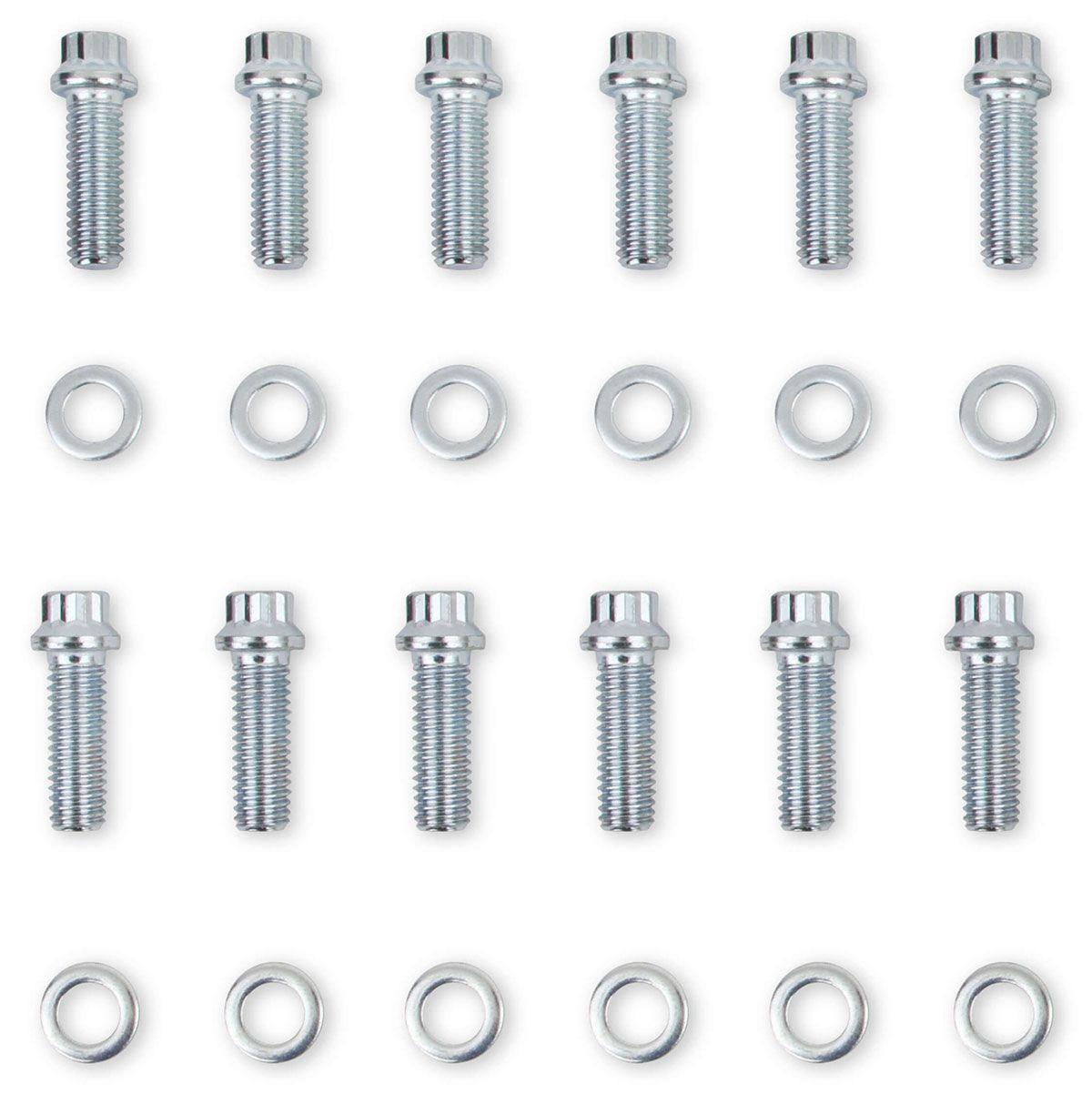 MRG Intake Manifold Bolt Kit, 12-Point Head Zinc Plated (MG6091) MG6091