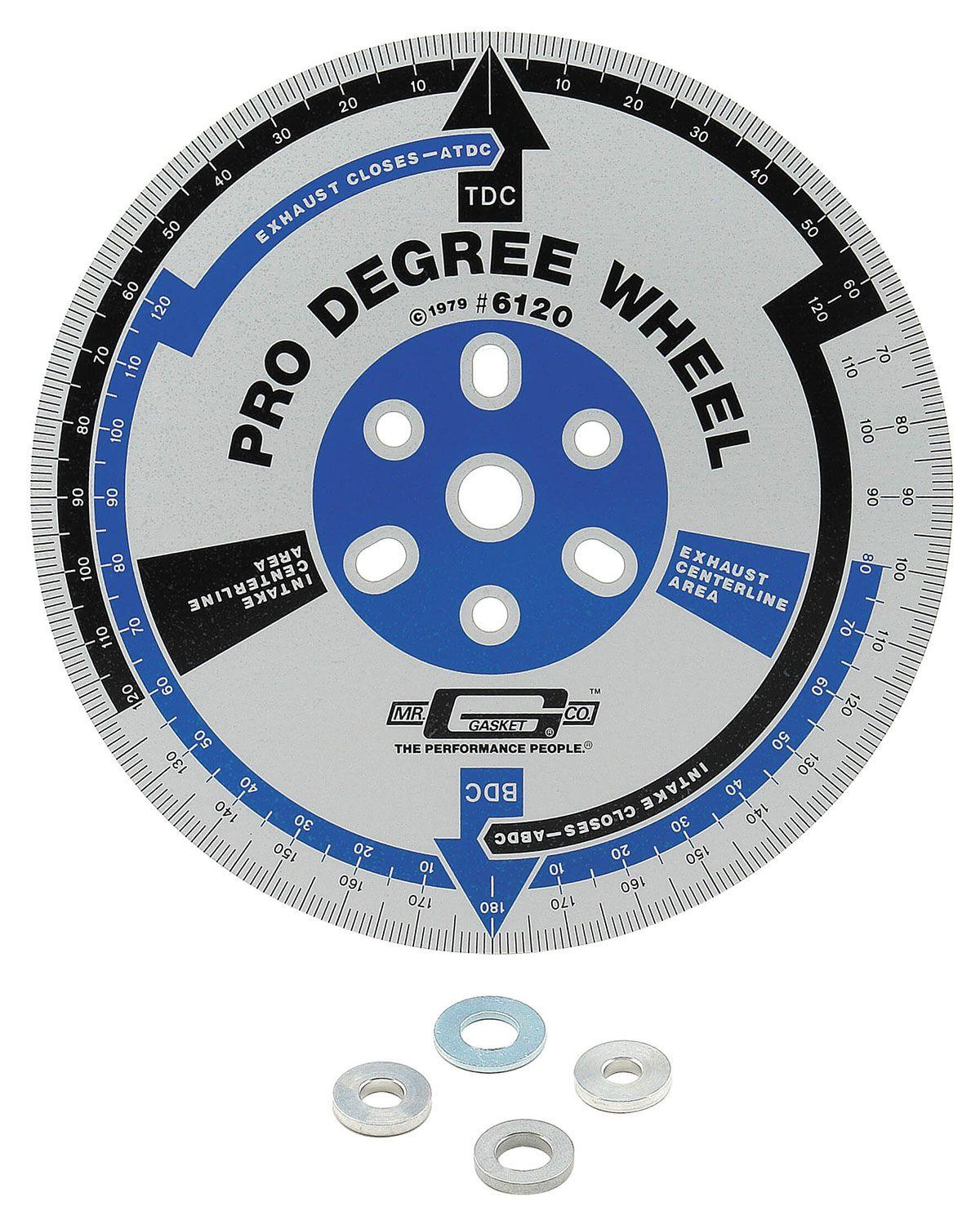 MRG Mr Gasket 11" Universal Pro Degree Wheel (MG6120) MG6120