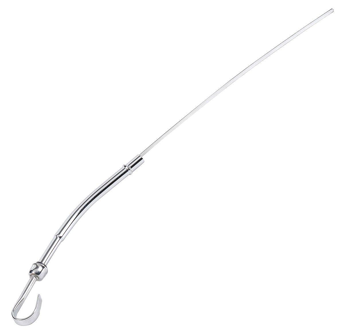 MRG Mr Gasket Chrome Plated Oil Dipstick - Block Mount (MG6235) MG6235